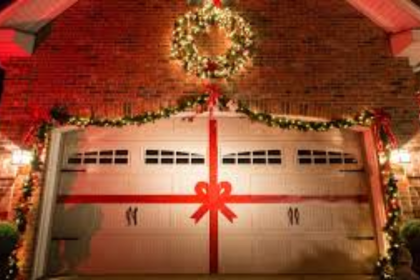 garage door decorations